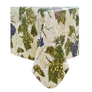 Tuscan Grape Vine Vinyl tablecloth